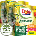 Dole Lemonade Zero Sugar Drink Mix Variety, 30-ct (2-Pack) With Galley Grove Mints